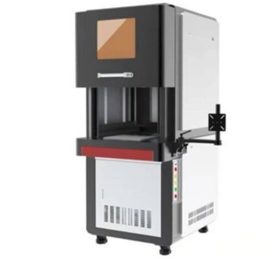 ATS Fiber Laser Metal Marking Machine Fully Enclosed 30W